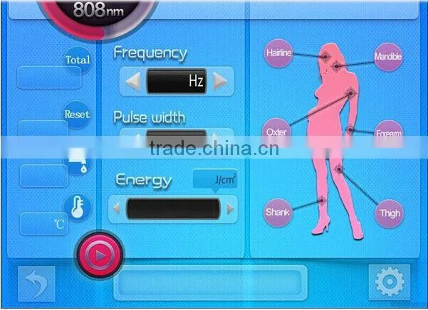 Most effective dark skin hair removal! diode laser hair remove beauty device