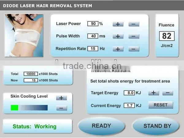 China Beauty machine diode laser hair removal laser skin rejuvenation