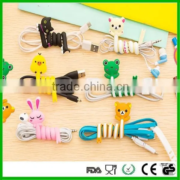 Mini Handheld Earphone Wire Wrap/Cord keeper/Cable Winder