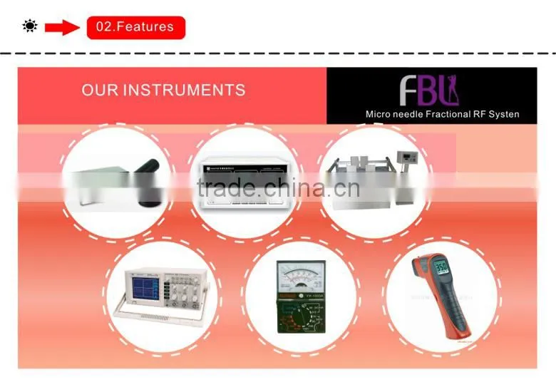 Micro-Needle RF scar and wrinkle removal equipment -MNF100
