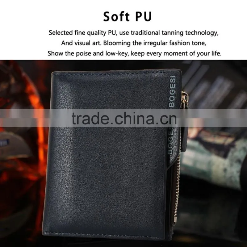 Multi Functional Wallet Credit Card Wallet Fashion Wallet For Men(Blue)