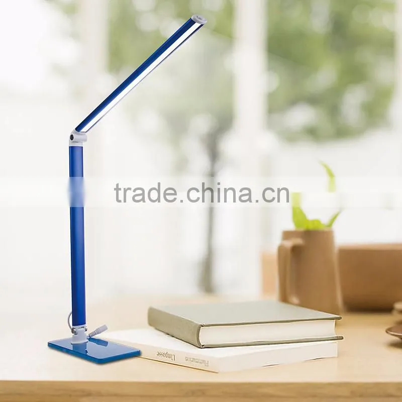 Dimmable Flexible USB Reading Lamp Adjustable LED Iron Clip Desk Lamp for Laptop Bedroom
