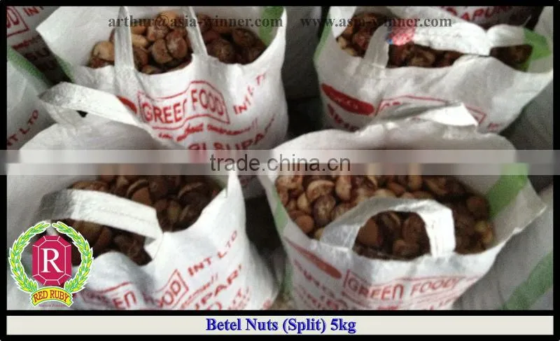 Areca Nuts Split