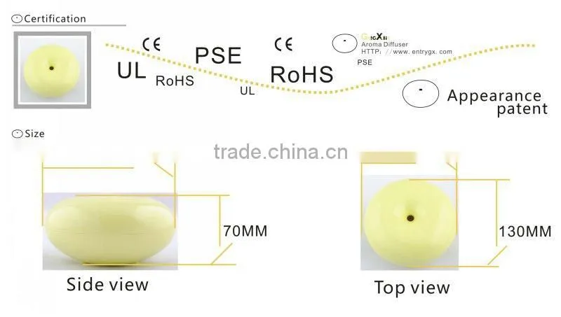 More stylish aroma facial products, you never seen that before, the ultrasonic humidifier