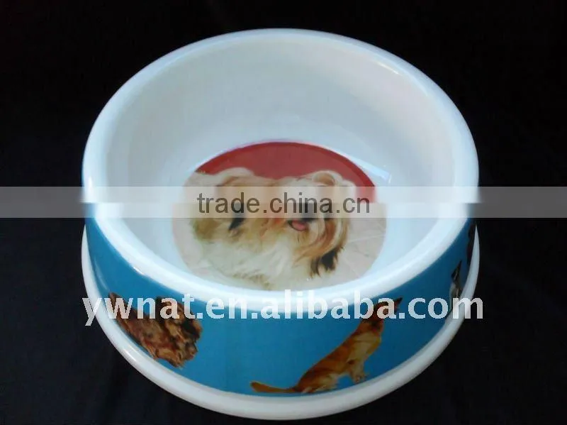 Dog bow made of melamine