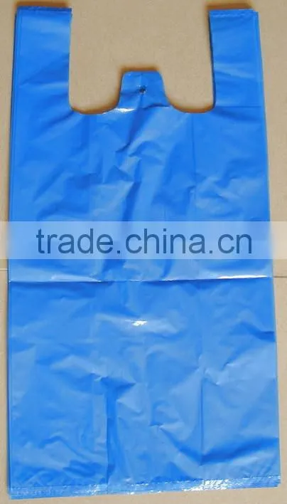 Hdpe t-shirt bags on roll