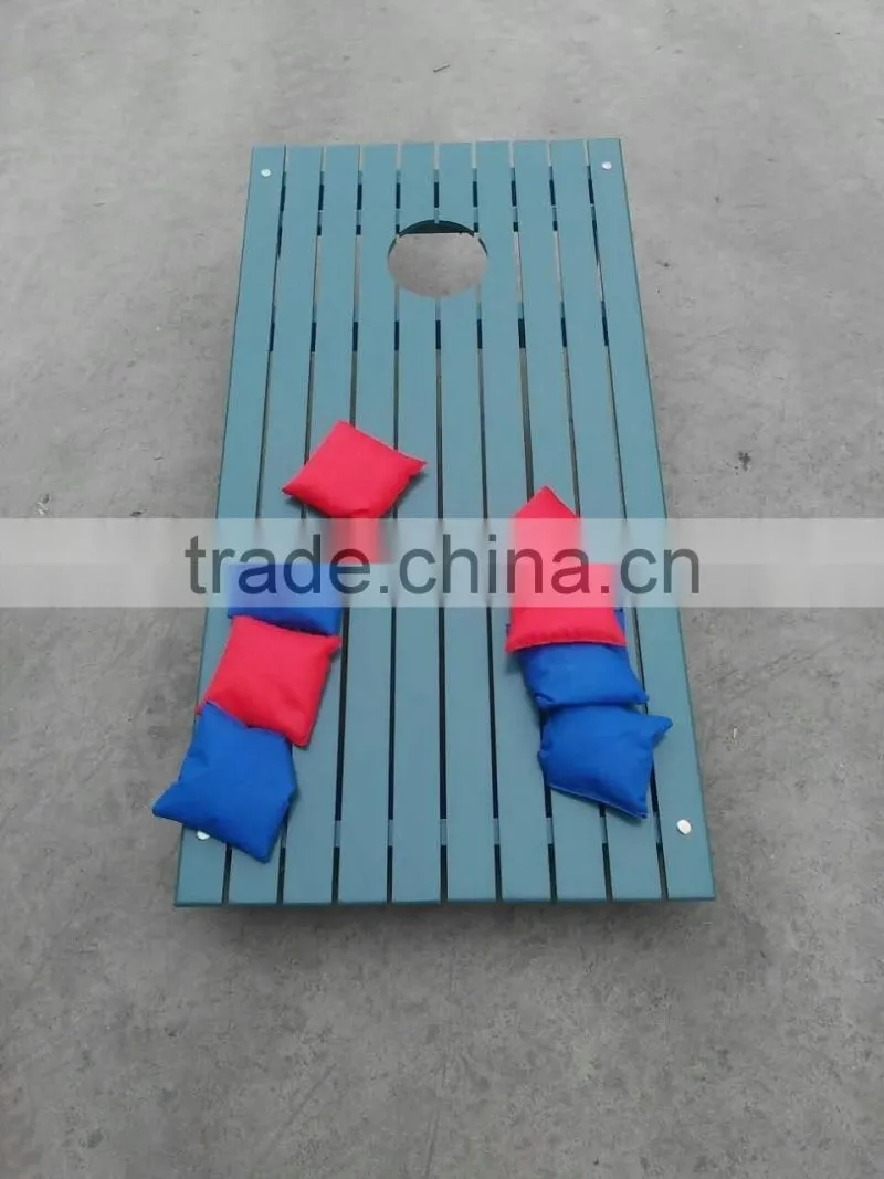 bean bag toss game board corn hole game board