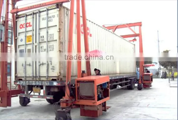 low lifting container crane used for low height environment