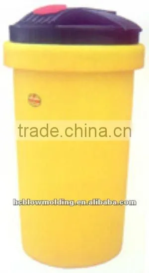 OEM blow molding Plastic outer Trash Bin Garbage Container/Dustbin for sale