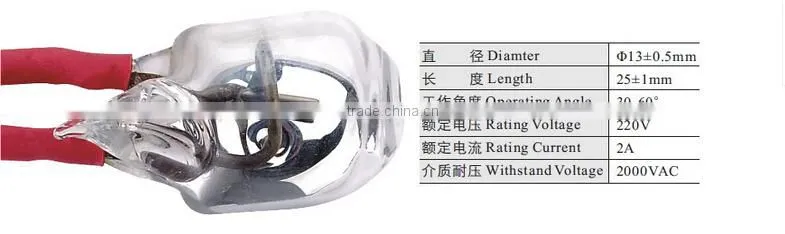 New Type Omnidirectional Breakover 220VAC MS-234/235 Mercury Float Switch
