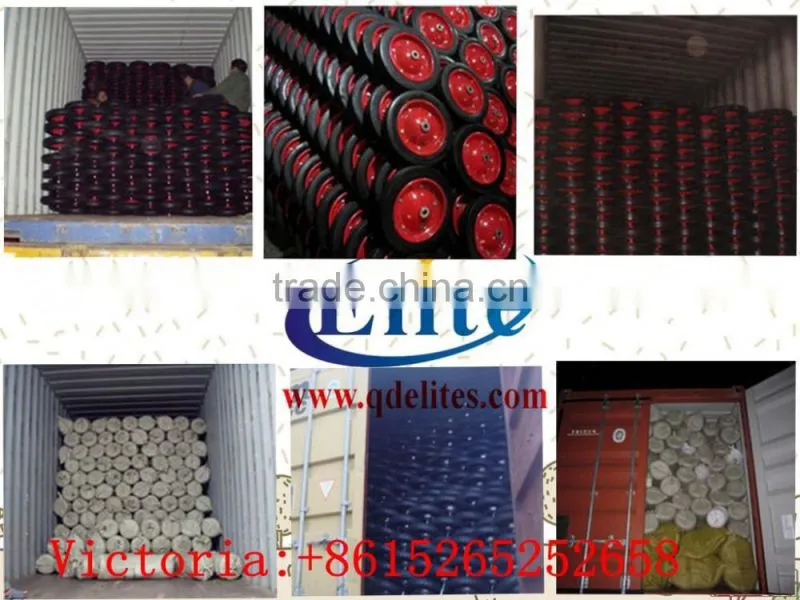 10" PU Foam Beach Trolley Wheels Made in China