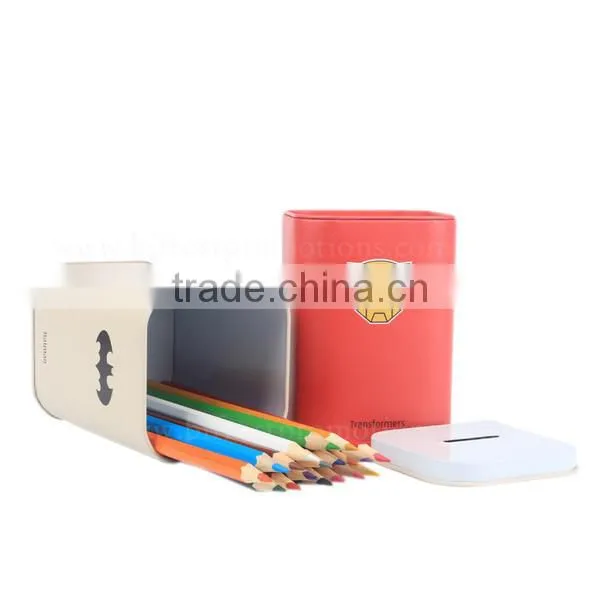 Dual Purpose Pen Container Brush Pot Cheap Piggy Bank