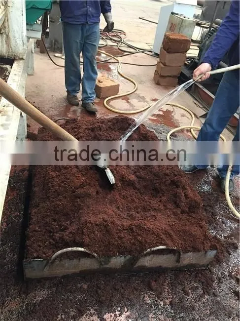No damage coco peat dryer machine/coco peat dryer with good quality