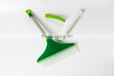 Greenwell 1 China Wholesale silicone long handled window cleaning brush