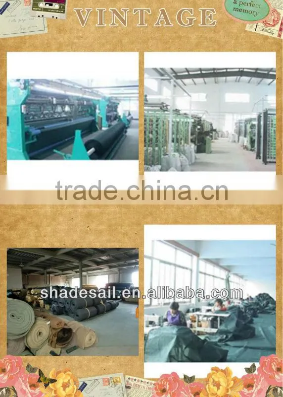 185gsm HDPE Shade fabric for hot sun