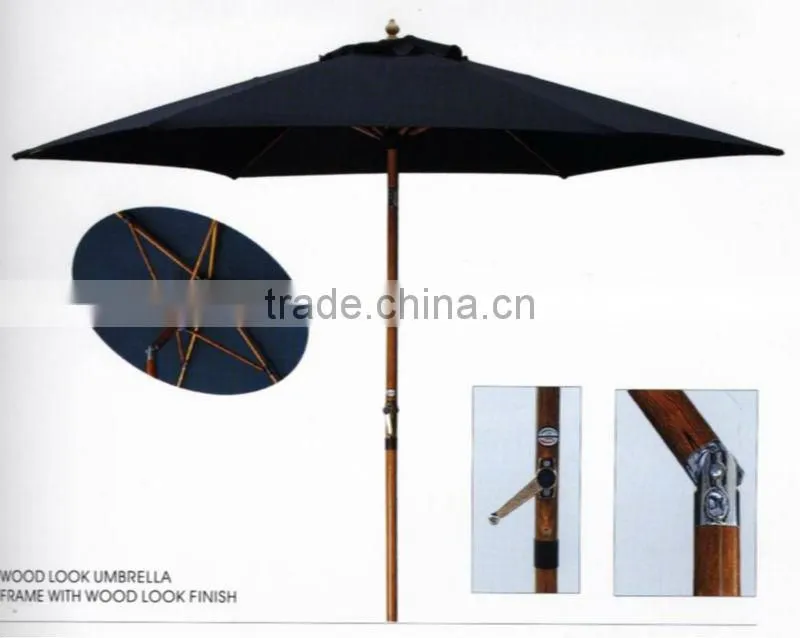 6 ribs sun garden umbrella 11114-3