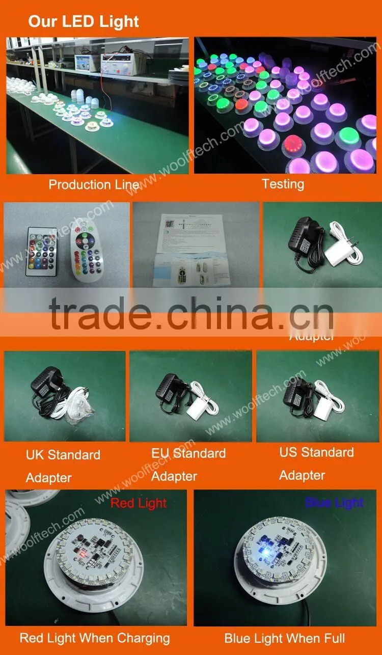 commercial led lighted planters pots