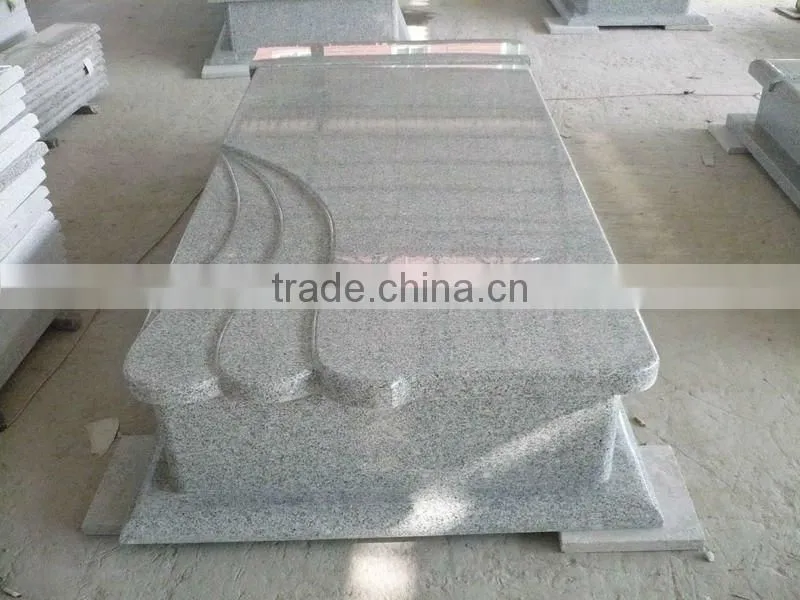 Poland style G603 granite monuments