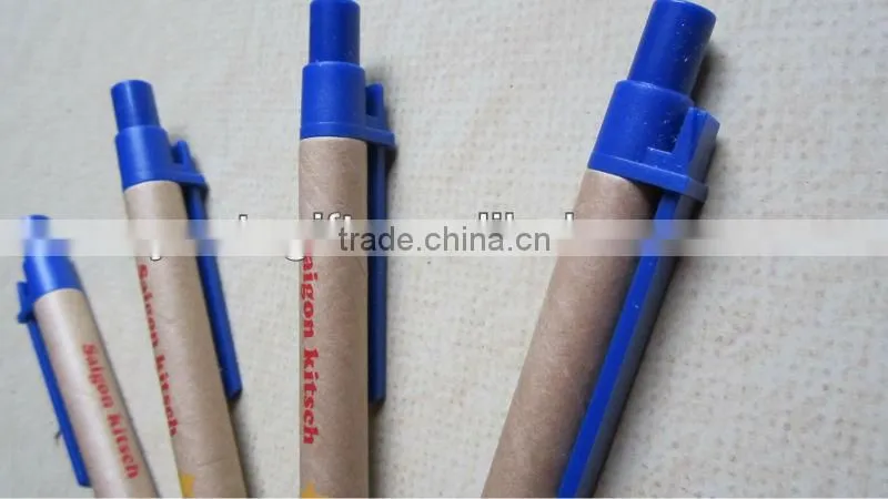 Eco Friendly Recycled Stylus Cardboard Ballpoint Pen