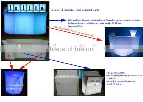 Luminous LED Bar Counter