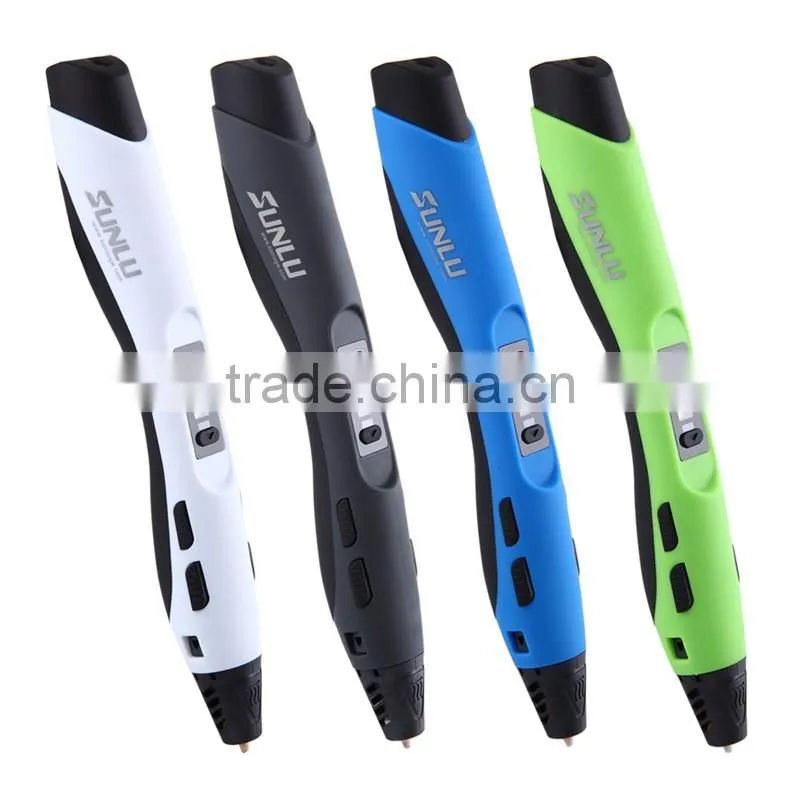 2016 Hotsale Factory price PLA filament 3d printing pen for children diy 3d drawing pen