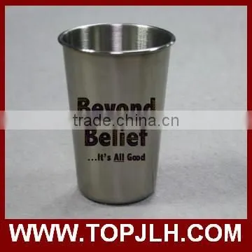 18oz Silver Stainless Steel Cone Mug