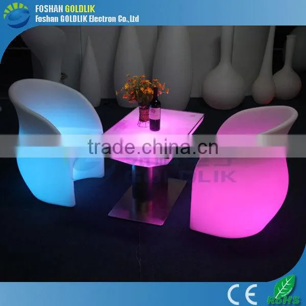 Wholesale Bar Seat Light Furniture LED Glow Chair