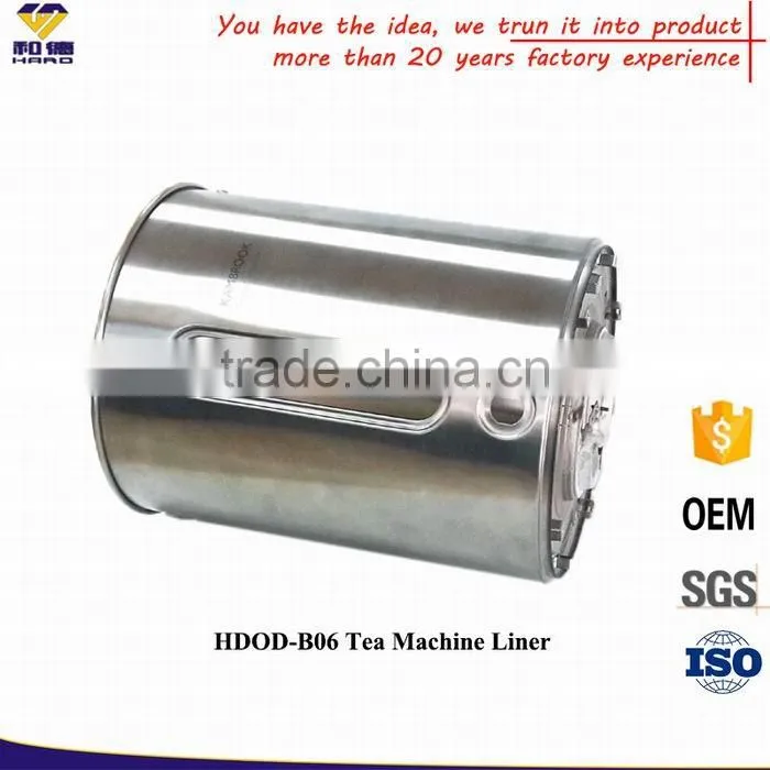 Customized Metal Deep Drawing Parts, Deep Draqing For Tea Machine Liner