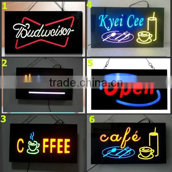 factory direct sale RGB LED sign board for commercial advertising