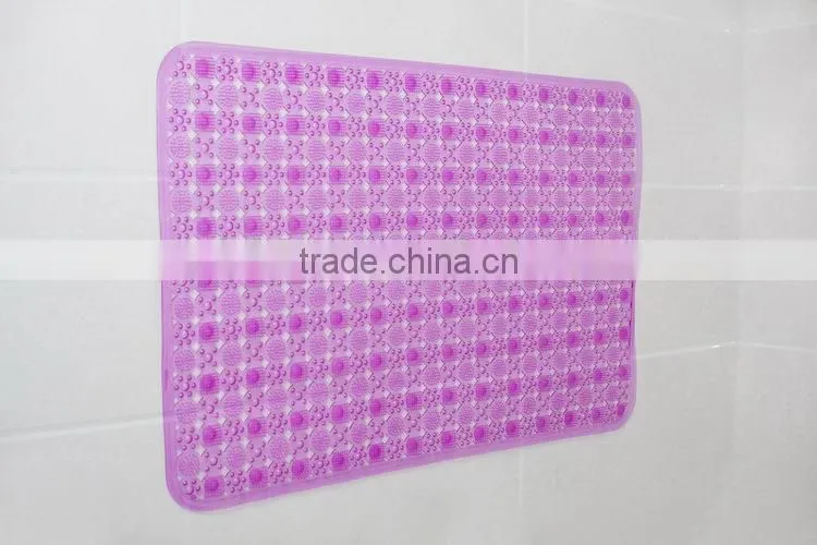 Durable crazy selling shower doors pvc bath mat