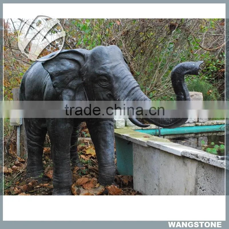 Life size animal brass elephant statues
