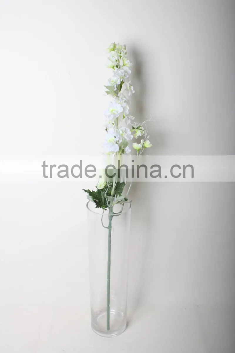 White Consolida ajacis artificial Consolida ajacis flowers decorative flowers