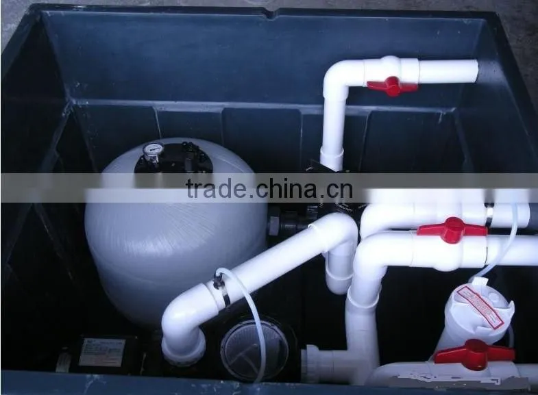 All kind of top mount side mount aqua sand filter for swimming pool