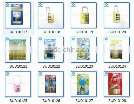 12PCS High Quality Lock Iron Padlock Set Security Lock