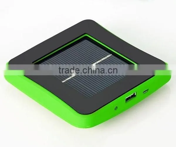 1800mAh Square Shape Solar Power Bank With Adsorption Function