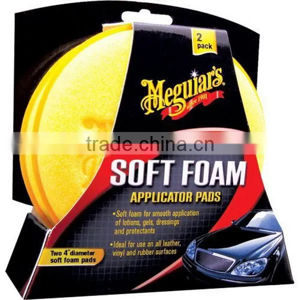 Auto care microfiber car polishing wax applicator