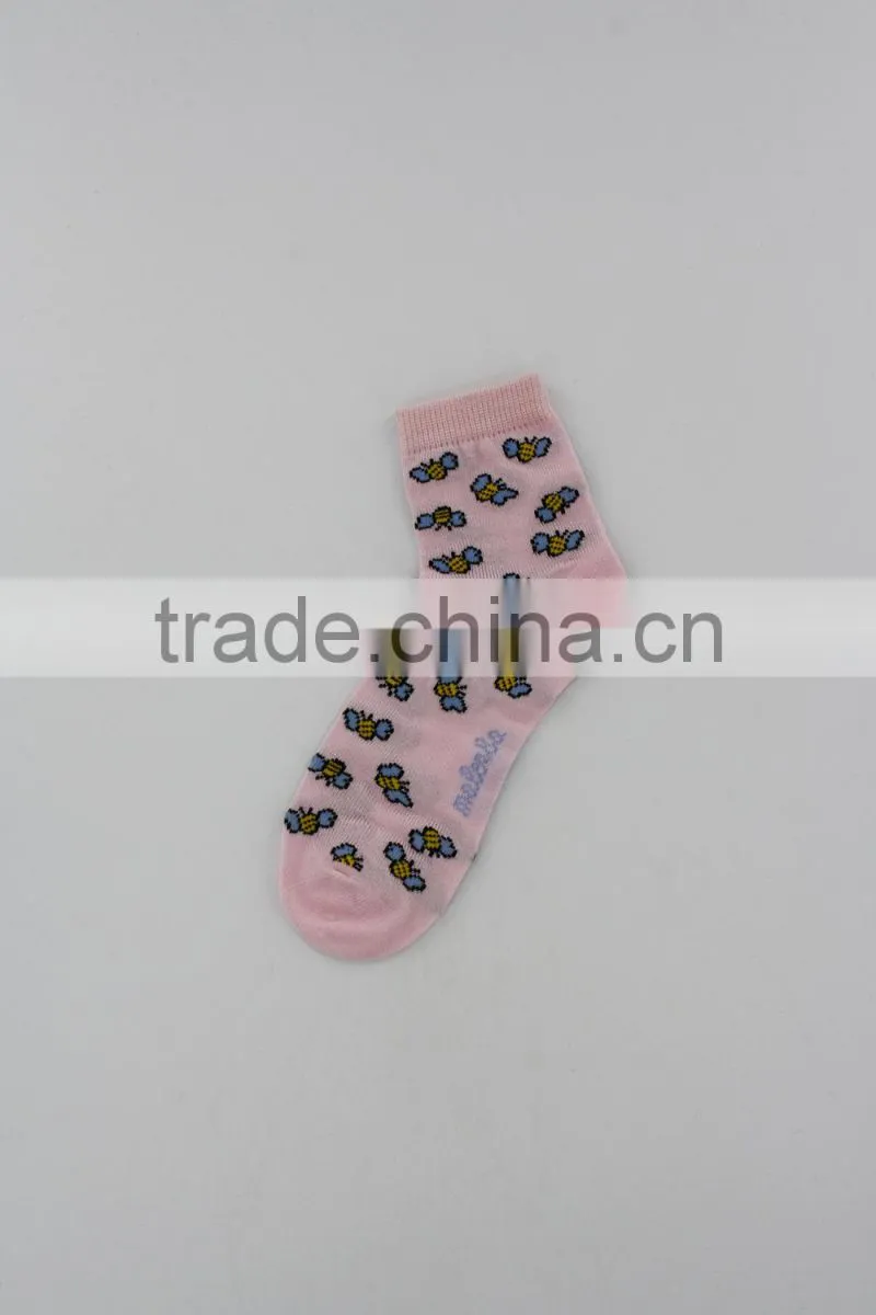 Summer season thin mercerized cotton yarn ankle socks women