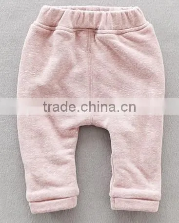 wholesale cheap customized warm lovely winter baby pants good quality fleece baby pants