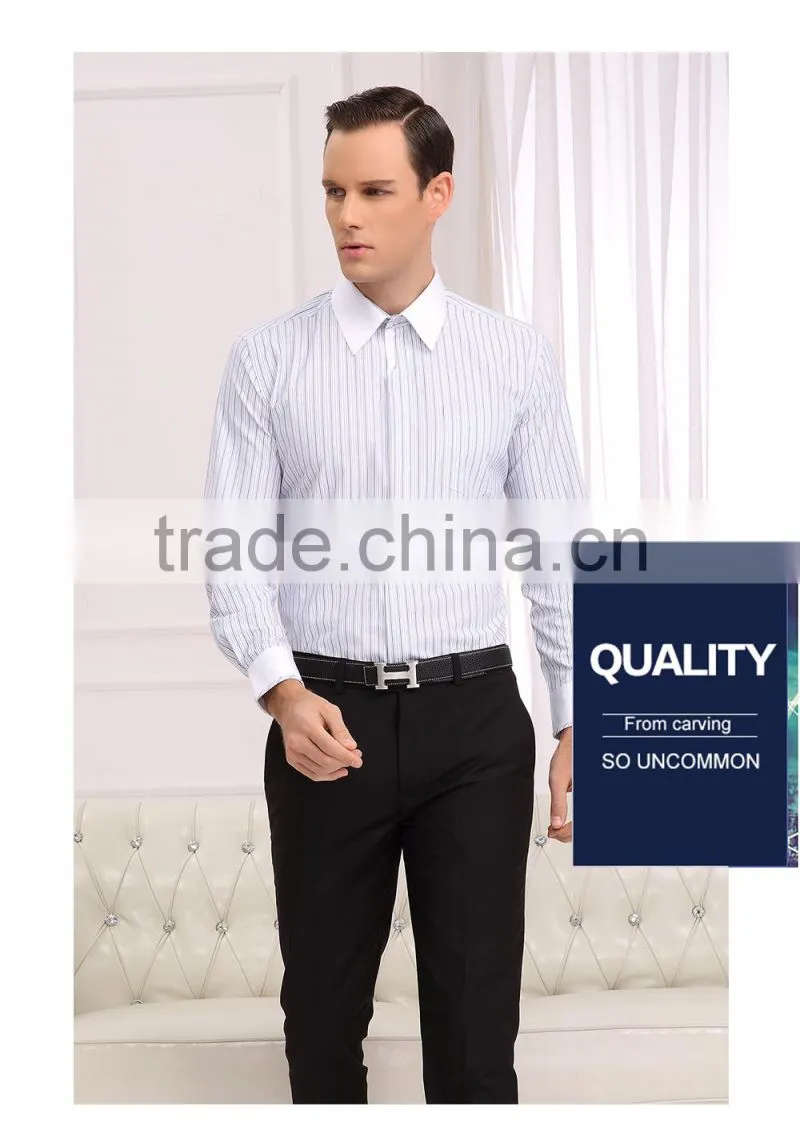 2015 Latest Design Men's Business Shirt Of Short Sleeve (DSHM027)