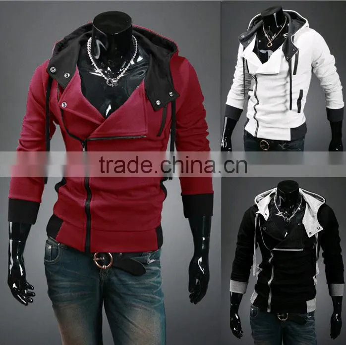 Men Warm Hoodie Hooded Long Sleeve Sweatshirt Tops Jacket Coat Outwear Sweater