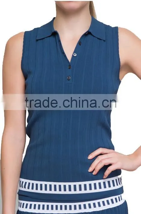 High quality hot sale sleeveless cheap netball dress tennis dress for girls