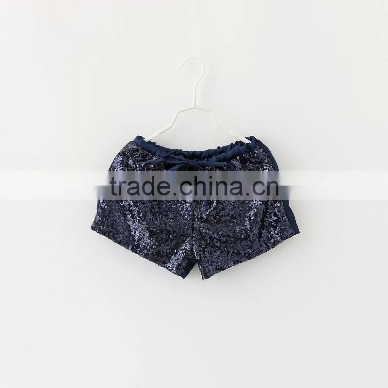 Hot Sell 4 Colors Baby Girls Sequin Shorts Wholesale 2-7 Years