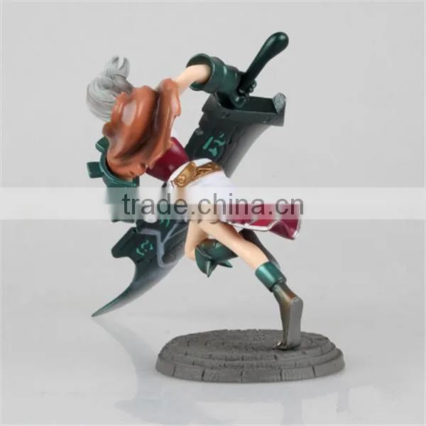 Popular League of Legends PVC action figure toy LOL RUIWEN Statues Game doll Toys Wholesale League of Legends RUIWEN figure