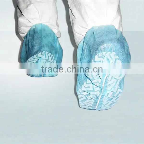 Better quality disposable wholesale pp non-woven anti-skiddig shoe cover