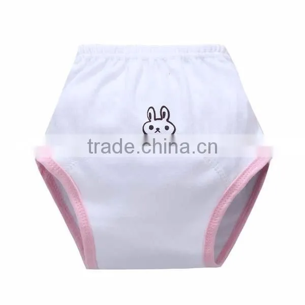 cute lion pattern printed 3 layers waterproof eco friendly infant cloth diaper