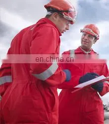 hi vis long sleeve safety work suit with reflective tape for mining