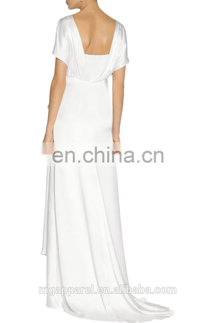 Hot selling evening dress 2015 party long dress,silk-satin gown