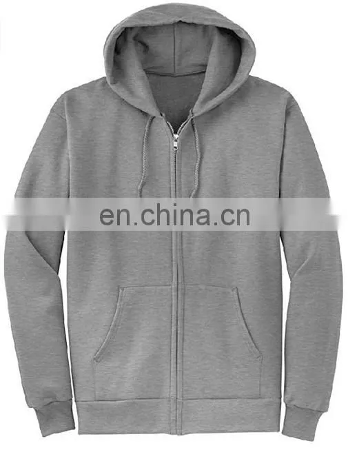 Custom Tag Men's Full Zipper Hoodies, Hooded Sweatshirts in Multi Colors