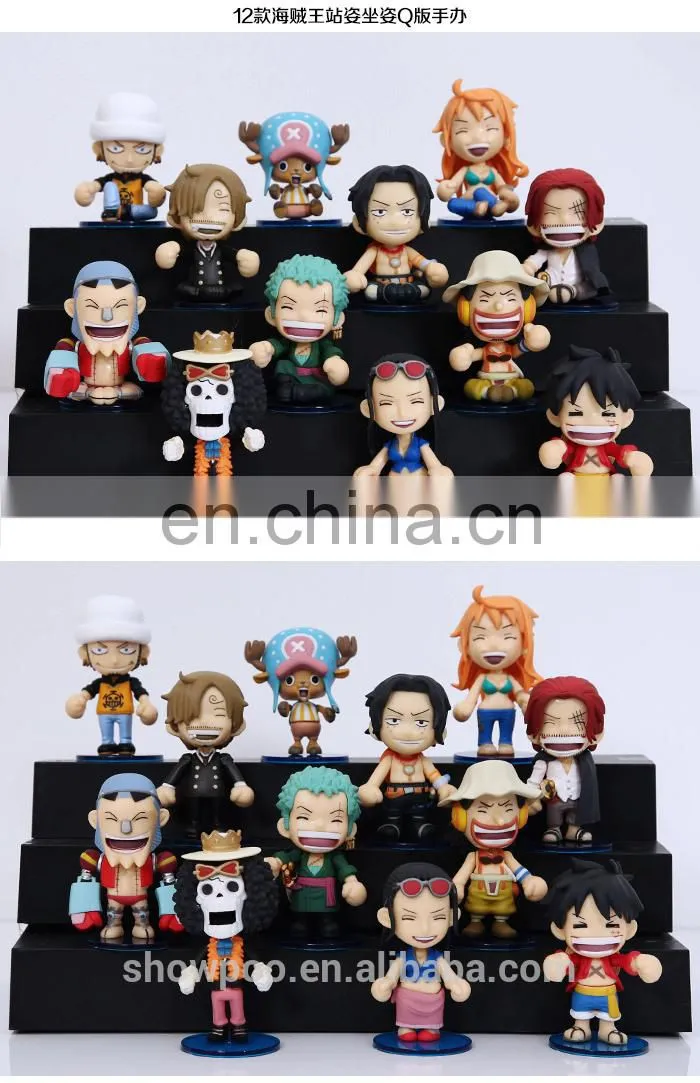 Made in china one piece toys figure
