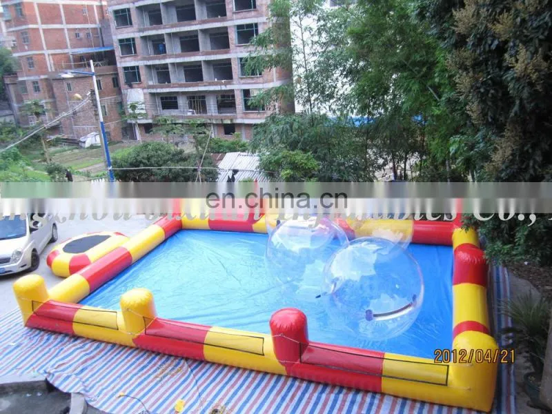 high quality inflatable hamster ball pool toys